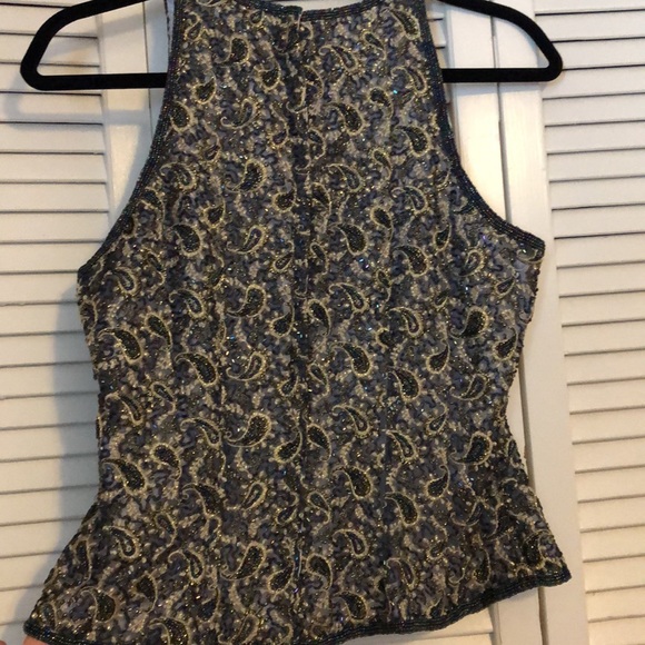 Adrianna Papell occasions beaded top - Picture 3 of 4